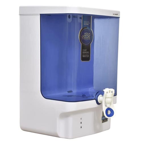 AQUA JADE Water Purifier RO+ALKLINE Technology 10-Litre (SKY BLUE)