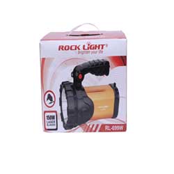 Rocklight RL 699 W Torch  (Multicolor, 20 cm, Rechargeable) 