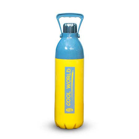 BIG Cool World 2200ml Plastic Insulated Water Bottle