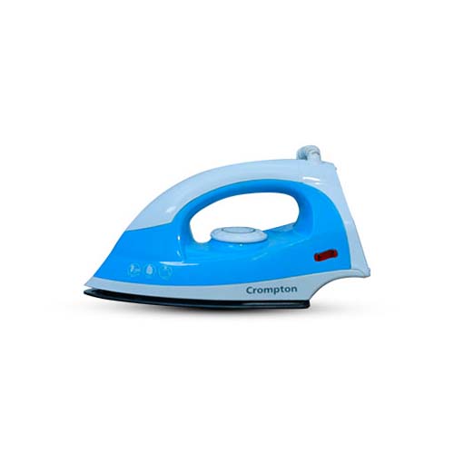 Crompton BRIO 1000W Dry Iron  (SKY BLUE)