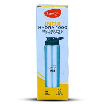 Pigeon Inox Hydra Steel water Bottle (900ml)
