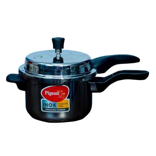 Pigeon by Stovekraft 3 L Induction Bottom Pressure Cooker  (Stainless Steel)