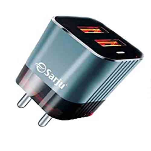 3.4 Amp Dual USB Portable Fast Speed Charger SOS-T214