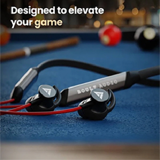 BOULT AUDIO yellow Boult Audio ProBass XCharge In-Ear Wireless Bluetooth Earphones
